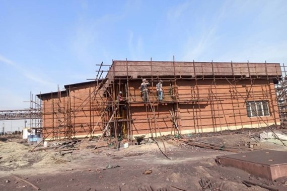 Complete Construction of Auxiliary Buildings, Site Grading, Land Preparation, and Internal Road Construction For the Stockpiling and Reclaiming Project – Golgohar Mining and Industrial Company, Sirjan (2020–2021)