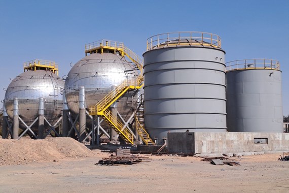 Fabrication and Installation of Storage Tanks For the Gas Desulfurization Project of Pelletizing Plant No. 1 – Golgohar Mining and Industrial Company, Sirjan Project Completed