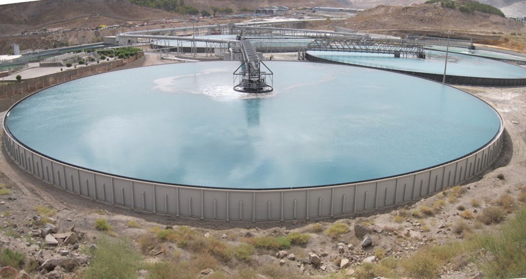 Construction of the fifth thickeners and renovation of the tailing thickeners