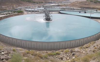 Construction of the fifth thickeners and renovation of the tailing thickeners