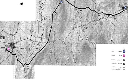 Implementation of the water supply project for the city of Saveh and the villages along the route from the existing water Transmission  line from the Kouhchari Dam to Qom