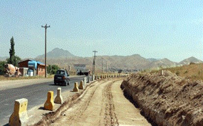 Improving accident-prone points and widening the Abgarm-Takestan route (Section 1)