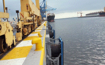 Major repairs of wharves 3 to 6 at Shahid Rajaei Port