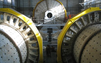 Construction of industrial and semi-industrial buildings, installation of equipment, and commissioning of the Sungun Copper Concentration Plant
